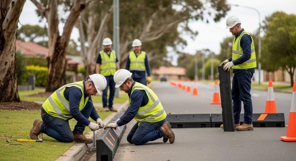 Rubber Kerbing & Traffic Islands: A Better Way to Build Safer Streets